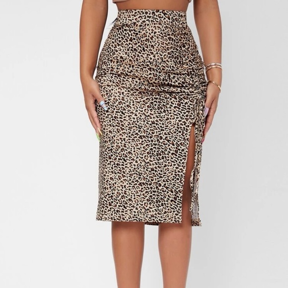 Cheetah print skirt - Picture 1 of 1